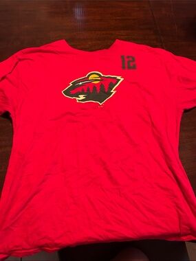 NHL Red Staal #12 Back Print Tee